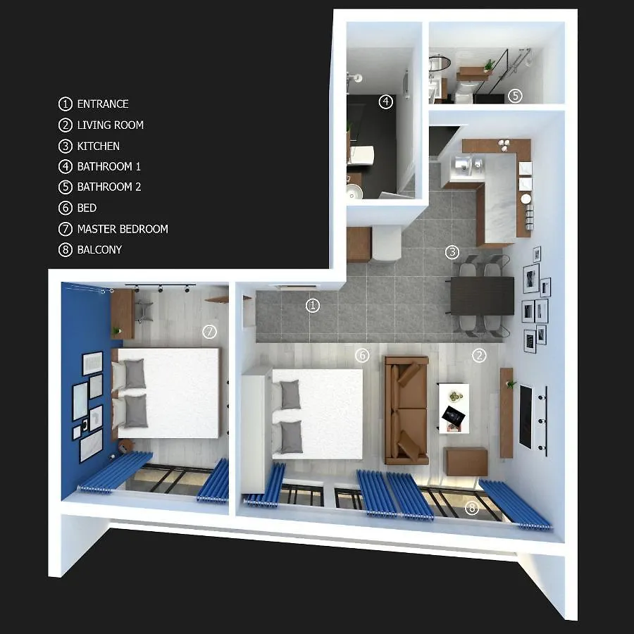 123 Apartment In Bui Vien Street, District 1 Ho Chi Minh City